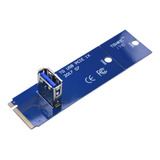 Placa Adaptador Conversor Riser M2 Ngff M 2 X Usb 3 0 Pci e