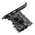 Placa Adaptador Pci-express X4 Usb 3.2 + Usb Tipo C 3.1 10gb