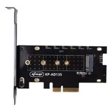 Placa Adaptador Ssd M2 M 2 Nvme Knup Pci e Express 4x 8x 16x