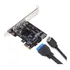 Placa Adaptador Usb 3.0 Tipo C 5gbps Tipo E + 19 / 20 Pinos