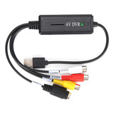 Placa Adaptadora De Captura De Vídeo Usb Conversor Digital D