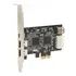 Placa Adaptadora Firewire Pciex1 Para Riser Ieee 1394a De Qu