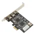Placa Adaptadora Firewire Pciex1 Para Riser Ieee 1394a De Qu