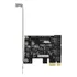 Placa Adaptadora Pci-e3.1 Para 2 Portas Sata3.2 6g Com Chip