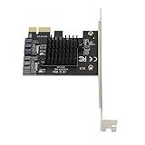 Placa Adaptadora PCIe Para SATA AHCI1 0 IDE Plug And Play Placa Controladora PCIe SATA 3 0 Para Expansão
