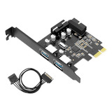 Placa Adaptadora Pcie Para Usb3 0