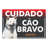Placa Advertencia Cuidado Cao