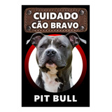 Placa Advertencia Cuidado Cao