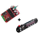 Placa Amplificador 200w Rms Decodificador Bluetooth 2x100w