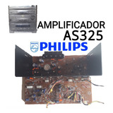 Placa Amplificador As 325 Saída De Som Áudio Philips