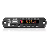 Placa Amplificador Módulo Bt373 Bluetooth Display Colorido