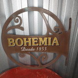 Placa Antiga Cerveja Bohemia