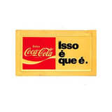 Placa Antiga Coca cola