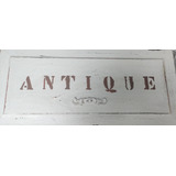 Placa Antique  