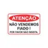 Placa Atenção Não Vendemos Fiado Placa 30x20cm