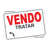 Placa Aviso Vendo Terreno