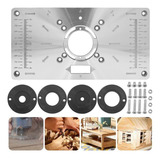 Placa Base Para Mesa Tupia Invertida Frete Grátis