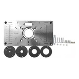 Placa Base Para Mesa Tupia Invertida Multifuncional