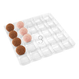 Placa Berço Resistente Para Doces Com 25 Cavidades   50u