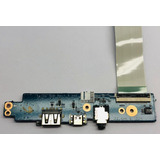 Placa Botão Power Usb Micro usb Áudio Notebook 14u360