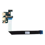 Placa Botão Power Usb Notebook Samsung Book Np550xcj Novo