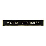 Placa Bronze Para Tumulo