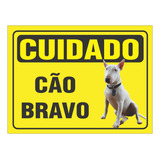 Placa Cao Bravo Bull