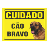 Placa Cao Bravo Fila