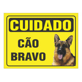 Placa Cao Bravo Pastor