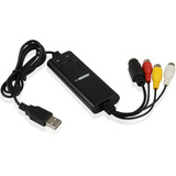 Placa Captura 720p Externa Usb Video Vhs Dvd Hd Pc Conversor