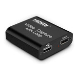 Placa Captura Audio Video Hdmi 4k 1080p Usb