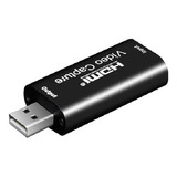Placa Captura Vídeo 4k Full Hd 1080p 60fps Hdmi P Usb 2 0