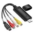Placa Captura Vídeo Easycap Usb 2.0 Conversor Digital Vhs