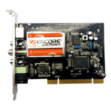 Placa Captura Vídeo Pci Encore Enltv fm Cassete Com Controle