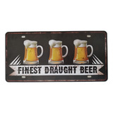 Placa Carro Chope Gelado