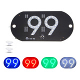 Placa Carro Led Identificacao