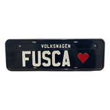 Placa Carro Personalizada Decorativa