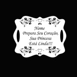 Placa Casamento Mdf Branco