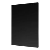 Placa Cega 4x2 Recta Black Satin Fosco