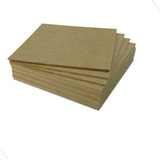 Placa Chapa 20x20 Cm Mdf Cru 2 5mm Artesanato quadro 30 Unid