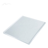 Placa Chapa Acrílico Transparente Cristal 120cm X 50cm 4mm