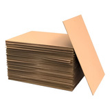 Placa Chapa Mdf Cru 10x15 A6 10 Und 3mm Plaquinha Adesivada