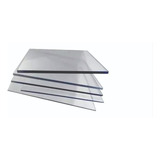 Placa Chapa Policarbonato Compacto Cristal 50cm X 2 44mx 1mm