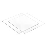 Placa Chapa Poliestireno Cristal 3mm 1 00 X 50cm Acrilico