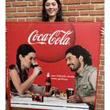 Placa Coca Cola Quadro