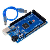 Placa Compatível Arduino Mega 2560 Ch340 Atmega2560 Cabo