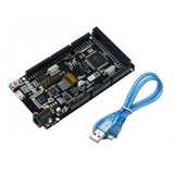 Placa Compatível Arduino Mega 2560 Esp8266 Wifi Ch340 Cabo