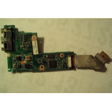 Placa Conector De Rede E Fax Para Notebook Lenovo Sl 400