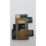 Placa Conector Slot Chip Sim Card Zenfone Go Live Zb551kl