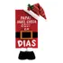 Placa Contagem Regressiva Papai Noel 53cm Decoração De Natal
